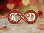 Personalized 3D Printed Valentine's Gift | Custom Color Desk Decor