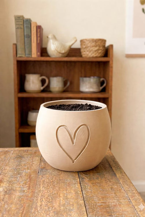 3D Printed Heart Planter